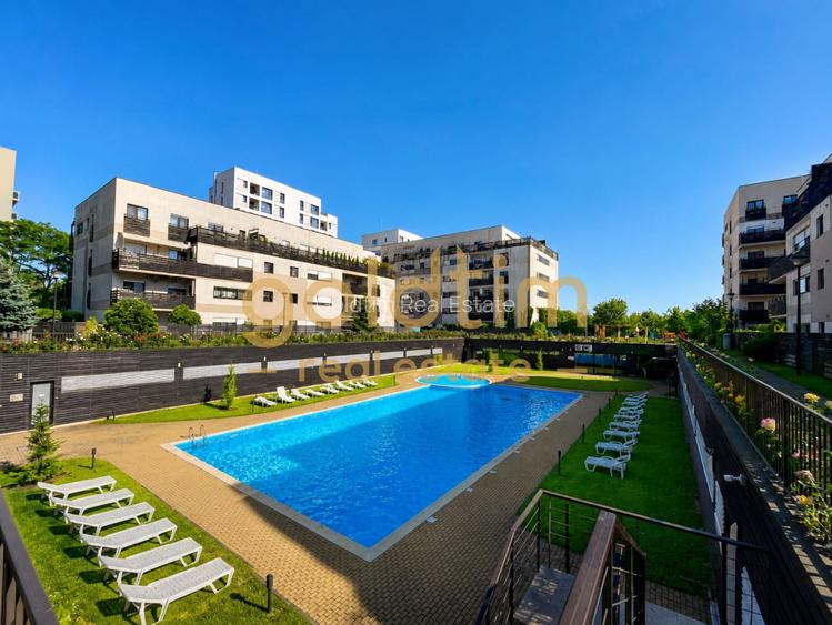 SPATII GENEROASE/TERASA 77 mp/ ANSAMBLU SECURIZAT CU PISCINA - 29