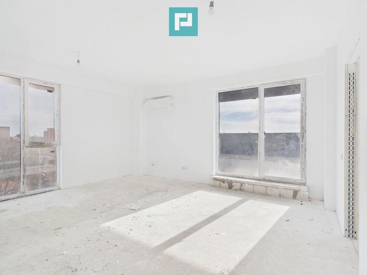 Apartament 3 camere, terasă 29 mp, gata de mutare