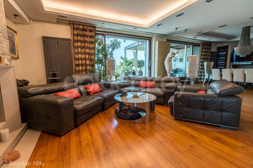 Penthouse unic cu 7 camere,4 bai | vedere panoramica catre parc - 5