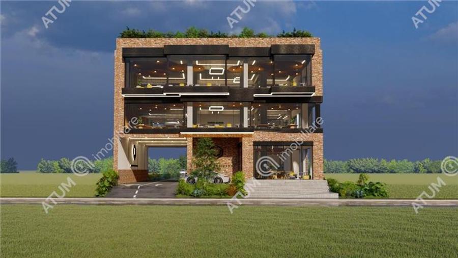 Spatiu comercial si birouri de vanzare in Sibiu zona Shopping City