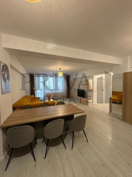 Apartament mobilat 2 camere, 64 mp, terasa 20 mp, parcare,Torontalului