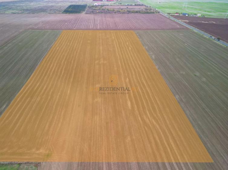 Teren 84.400 mp, ideal dezvoltare rezidentiala, PUZ aprobat, Frumusani