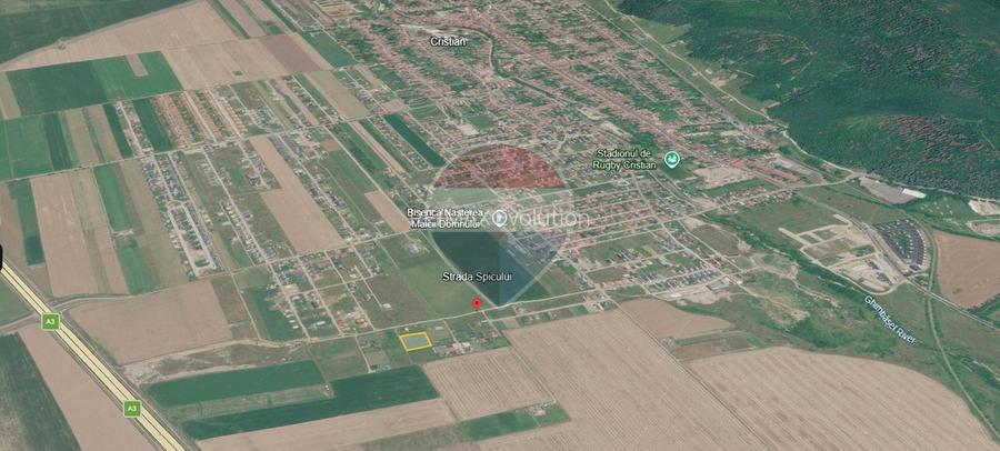 Oază de liniște și panoramă spectaculoasă: Teren intravilan de 1.200mp - 3