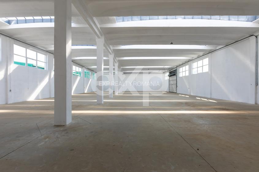 Hală industrială de închiriat – 1.002 mp utili | Calea Moinești | Acces TIR - 8