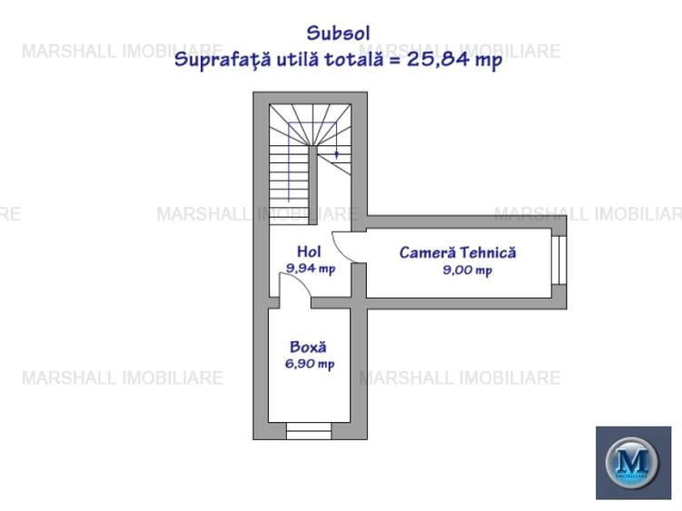 Vila cu 5 camere de vanzare, zona Transilvaniei, 168 mp #16552