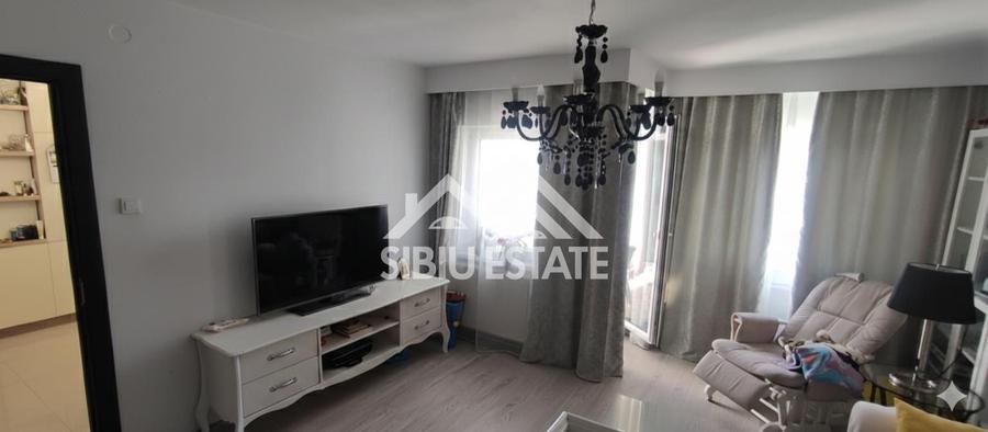 Apartament de inchiriat 3 camere mobilat si utilat in Sibiu