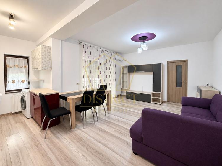 Apartament cu 3 camere mobilat, la parter | Hotel IQ | in Giroc