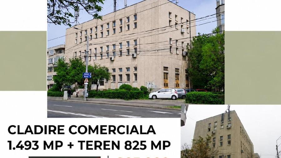Cladire comerciala 1.493 mp + Teren 825 mp - Ploiesti