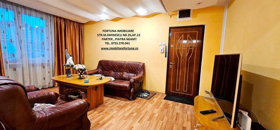 Apartament 3 camere decomandate,imbunatatiri, boxa,loc parcare,C-lea Romanului