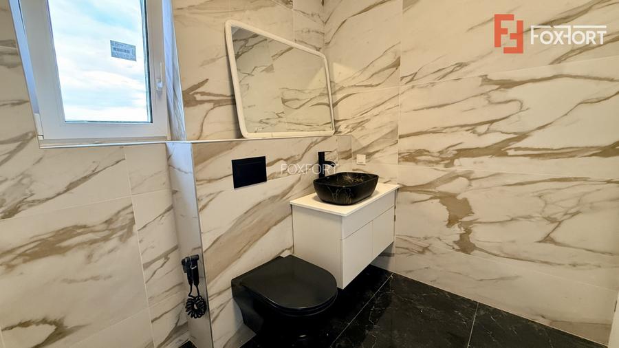 Duplex modern, predare la cheie, toate utilitatile - asfalt - Mosnita - 12