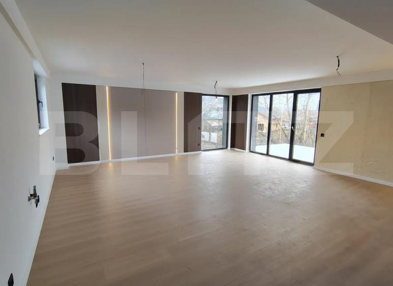 Casă în notă modernă cu 5 camere, 164 mp utili, stadiu finisat, Baciu/ Popesti