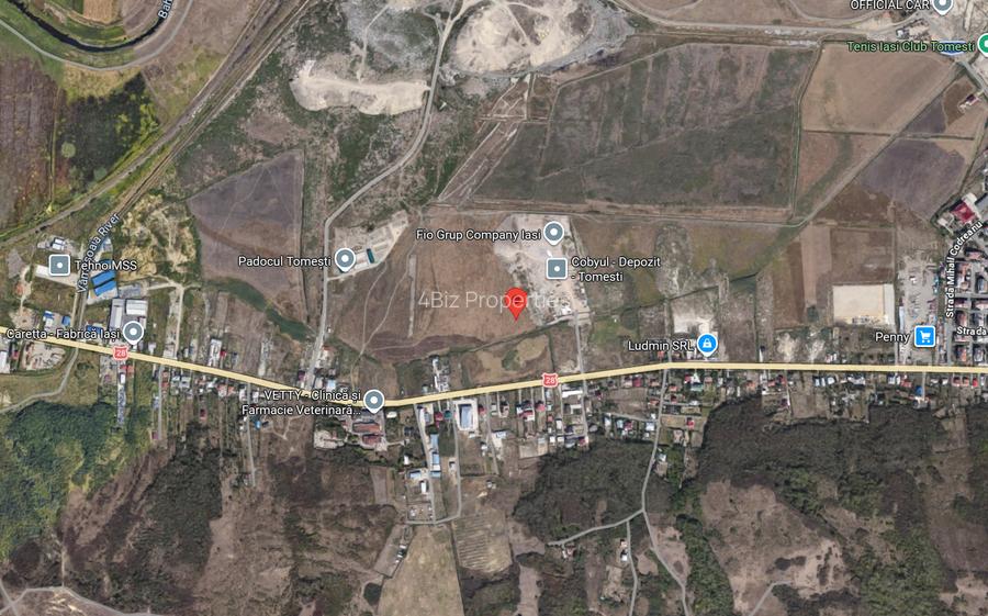 Teren industrial TOMEȘTI – 11.664 mp | COMISION 0%