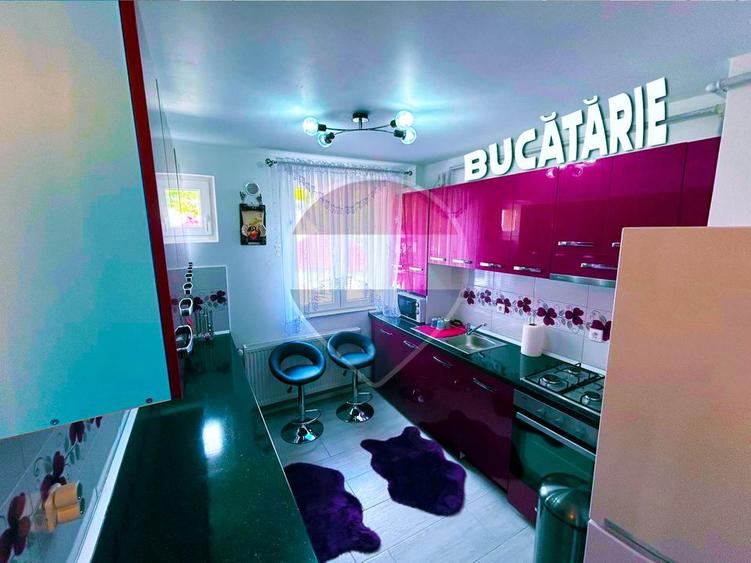 Apartament cu 2 camere de vanzare- complet mobilat si utilat- Cavnic