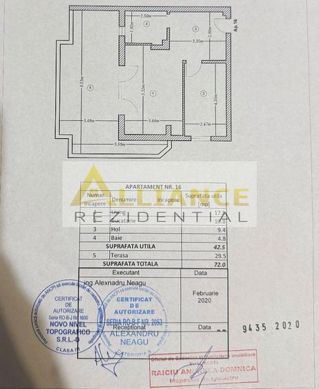 2 CAMERE CU TERASA | DRUMUL BINELUI