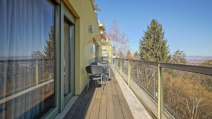 COMISION 0%! BELLEVUE DRUMUL POIENII | APARTAMENT PANORAMIC CU TERASĂ