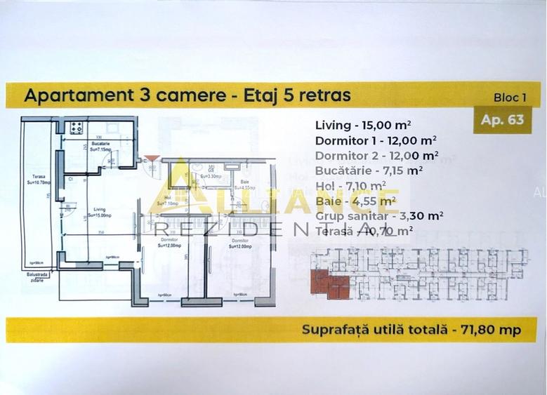 Garsoniere | Ap. 2 si 3 camere | RATE DIRECT LA DEZVOLTATOR | Berceni - 4