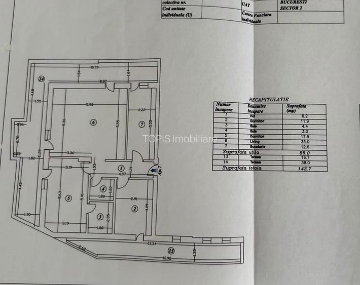 Veranda Mall / Penthouse Spațios cu Terasa / Bloc Boutique 2021 - 22