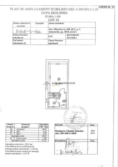 Duplex luminos | Orientare Sud | Centrală proprie | Apărătorii Patriei - 14