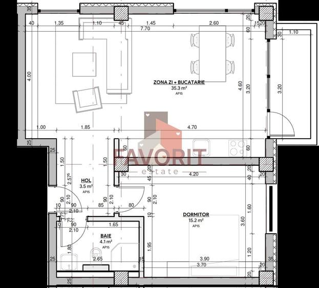 COMISION 0% .  Mobilat si utilat. Loc de parcare