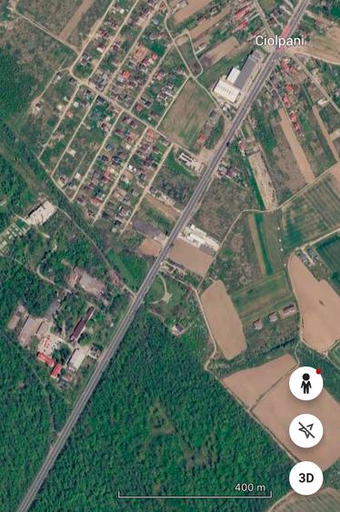 Teren intravilan 12.782 mp- deschidere la DJ si padure-Ciolpani
