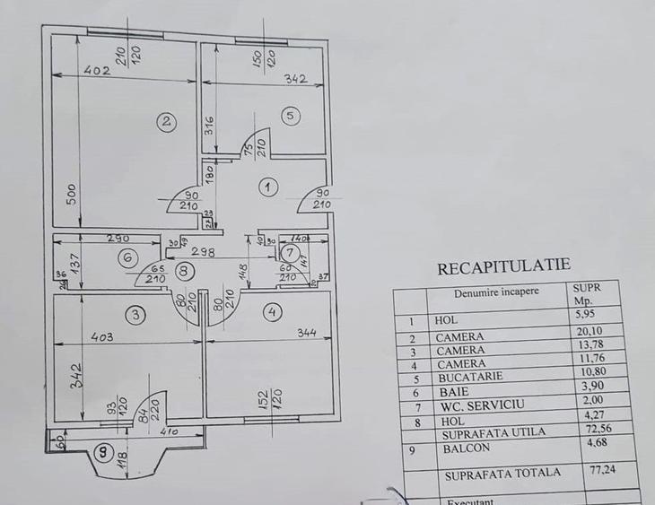 Vânzare Ap 3 Camere Între Nerva Traian & Mall Vitan Centrală TermicaCertificat A