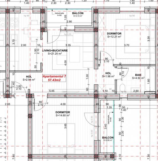 APARTAMENTE CU 2 SI 3 CAMERE, BRAYTIM/GIROC