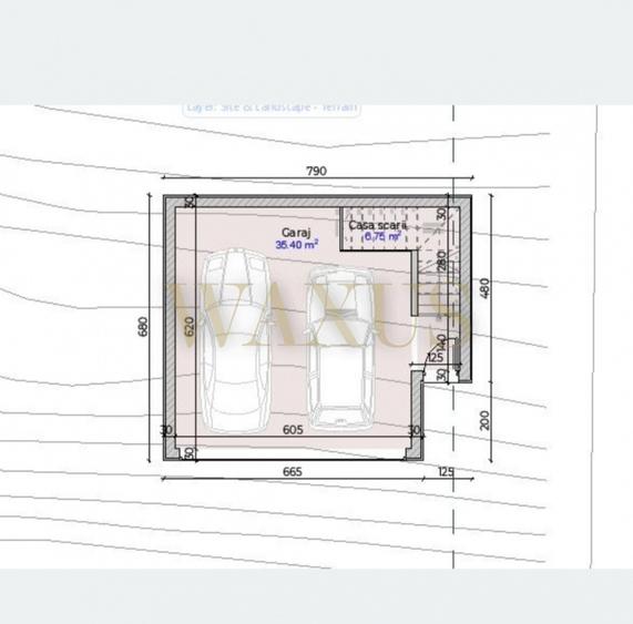 Casă nouă parter 3 dormitoare + living mare, 105 mp, teren 570 mp, Dej