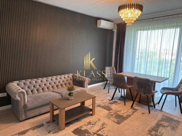 Apartament cu trei camere, complet echipat in ansamblu rezidential, zona Sisesti