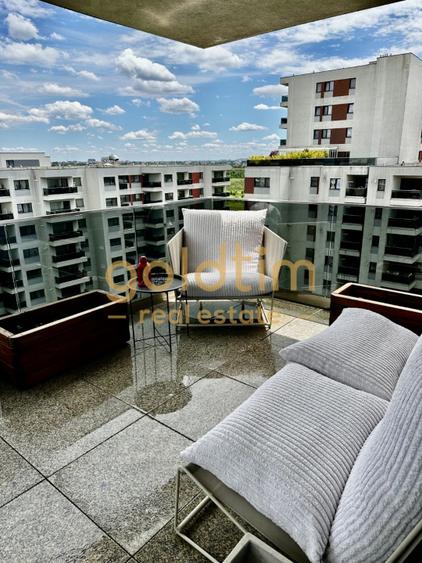Penthouse premium 3 camere/Terasa generoasa/4Ciy North/2 Parcari/Vedere superba