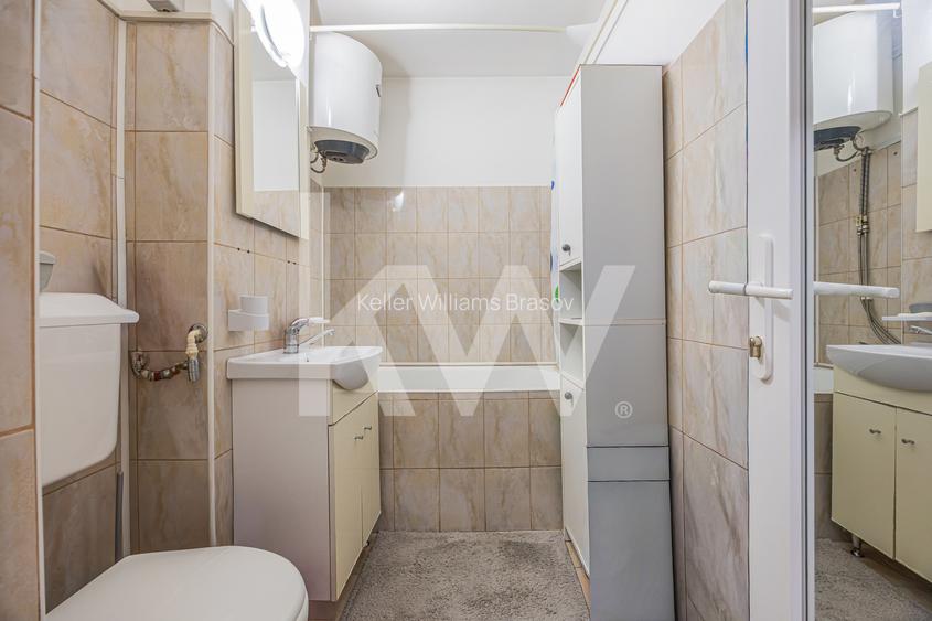 Garsonieră renovată | Complet mobilată | Zona Tractorul - comision 0%! - 12