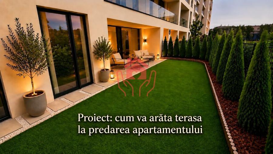 JANDARMERIEI (THE IVY)-2 camere + birou, PRIMA LOCUIRE, curte privata, parcare!