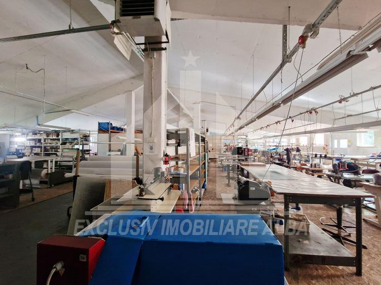 Spatiu industrial | De inchiriat | 1000 mp | 3 m inaltime | Sebes