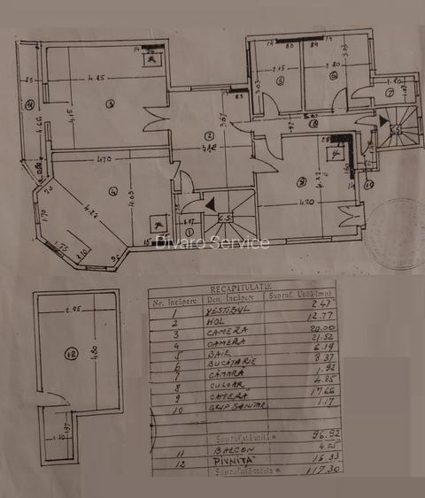 Vanzare apartament patru camere vila D+P+1+pod curte Cotroceni metrou Eroilor - 17