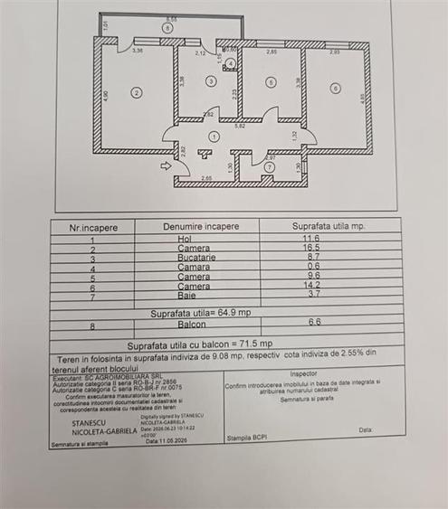 Pret Bun!  Apartament 3 camere Decomandat, 70mp zona Obor