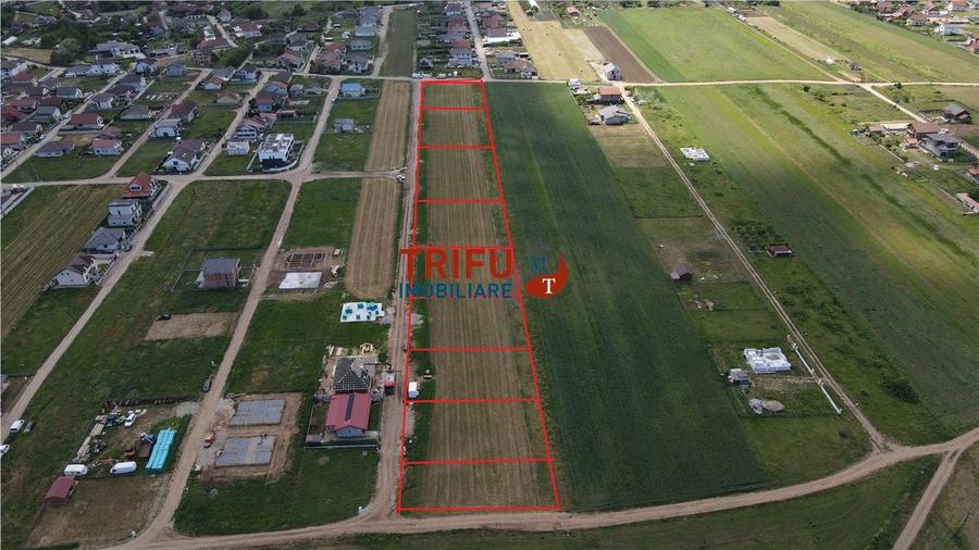 Teren de vanzare cu toate utilitatile 370 mp in Orizont