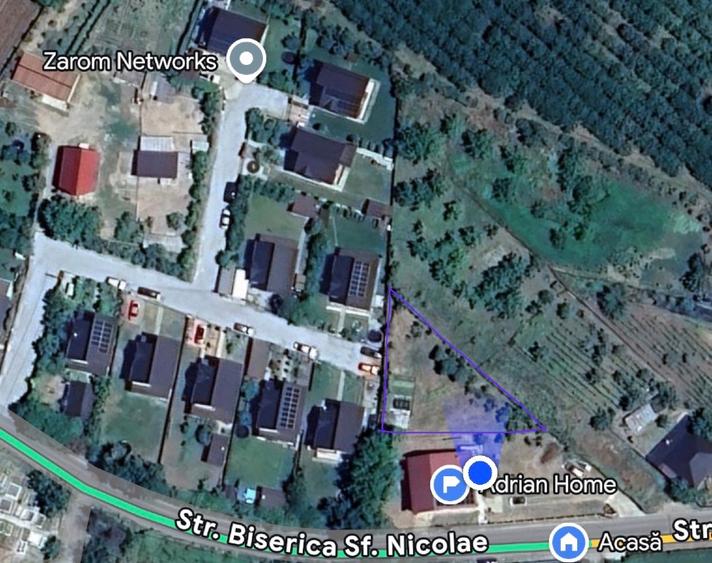 Teren 585 intravilan Miroslava