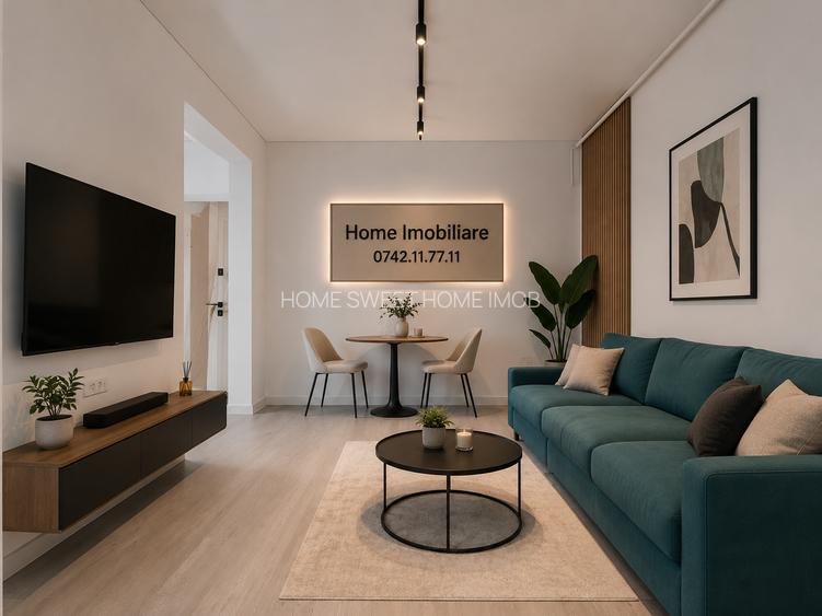 Studio 44mp premium luminos cu terasa si dormitor si incalzire pardoseala - 2