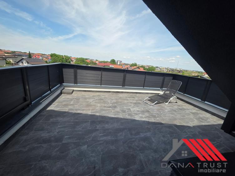 Giroc | Penthouse 115 mp | 2 terase | 3 parcări | 150.000 €