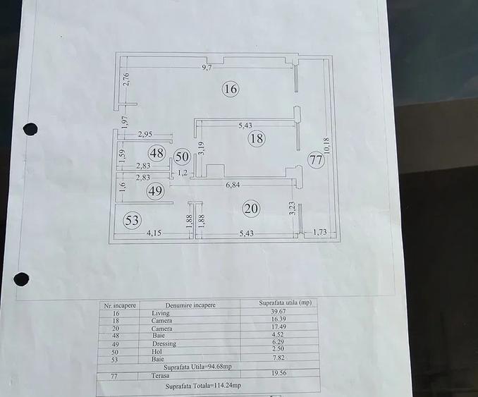 De vânzare: Apartament 3 cam. cu vedere la lac si loc parcare– Mamaia