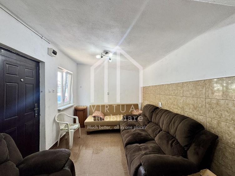 Casa cu 2 camere si demisol, 65mp utili, 255mp teren, Cristian