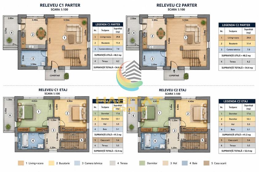 Vânzare Casa INDIVIDUALA  P+1 | 3 camere  | Popești Leordeni