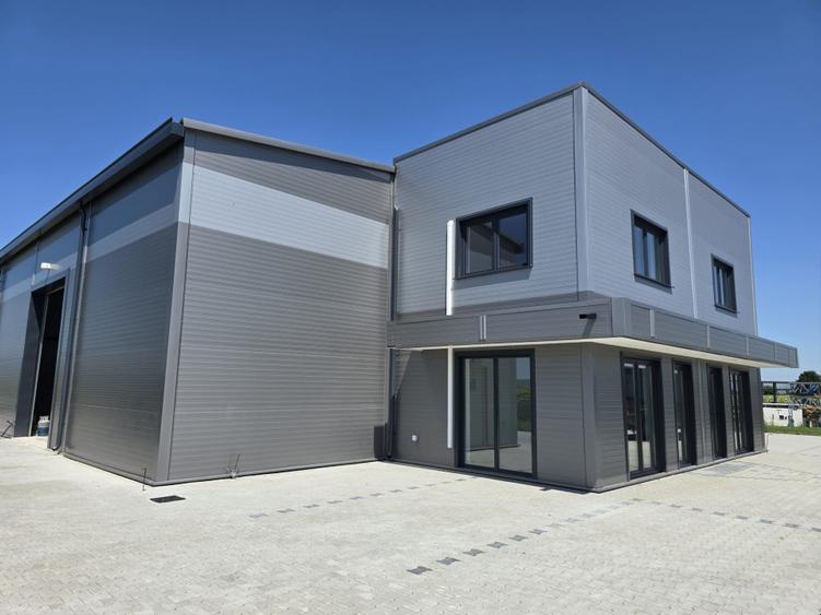 Hală Industrială Premium 530mp de Închiriat – Ozun, Jud. Covasna