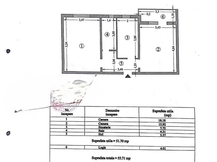 Apartament 2 camere decomandat, renovat, zona CUG - 5