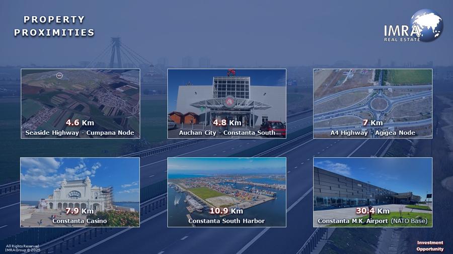 2.5 HA - Teren Logistic & Industrial - Constanta (PUZ Aprobat)