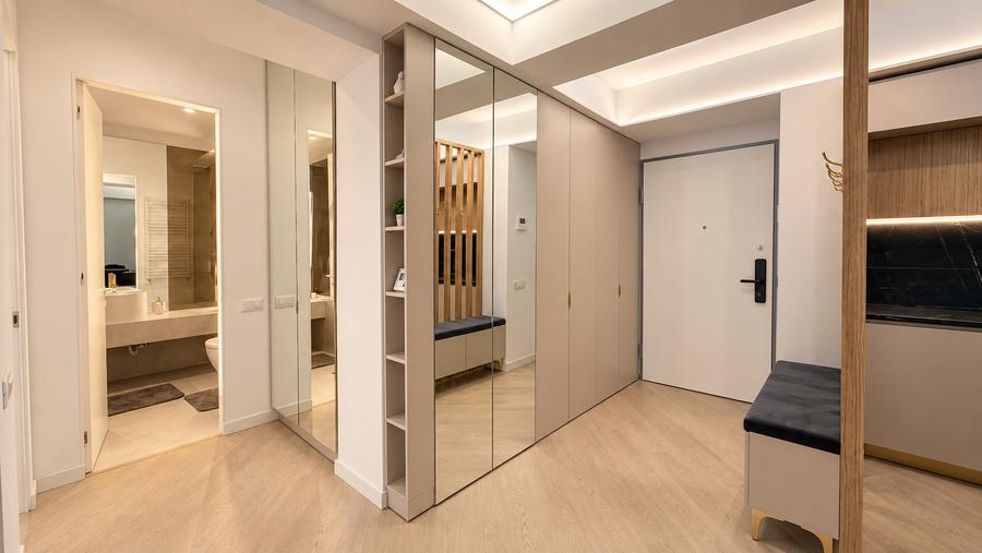 De vanzare | Apartament 2 Camere Mobilat | Cortina North Pipera Voluntari TVA 0