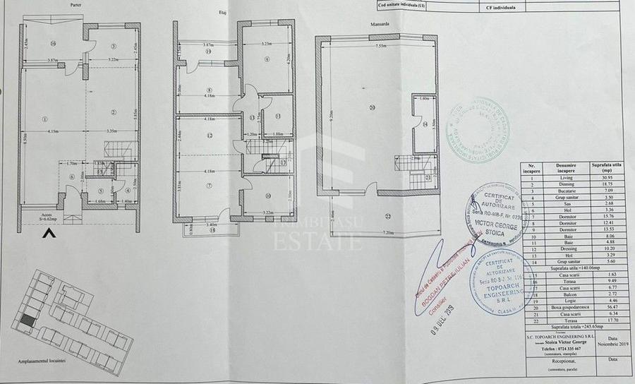 VOLUNTARI - Matei Millo | Vila 245 mp | Complex rezidential