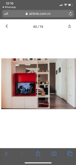 Calea Victoriei,Splai, 2 camere tip studio, etaj 5, vedere supera catre Splai,45