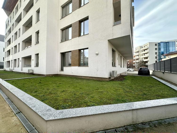 Apartament vanzare 2 camere Sos. Nordului | Grădină 37mp | mobilat lux