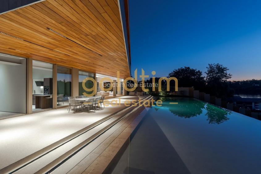 VILA UNICA/ 7 CAMERE CU VEDERE LA LAC/PISCINA INFINITY/DESIGN SPECTACULOS/SNAGOV - 41