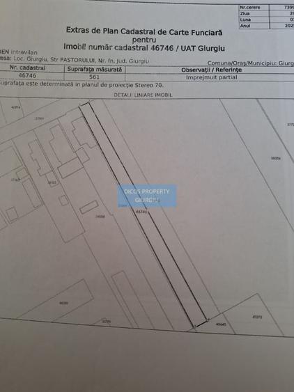 Teren intravilan 1.161 mp de vânzare – Strada Păstorului, Giurgiu